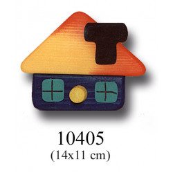 Colgador infantil para la habitación del bebé casa azul